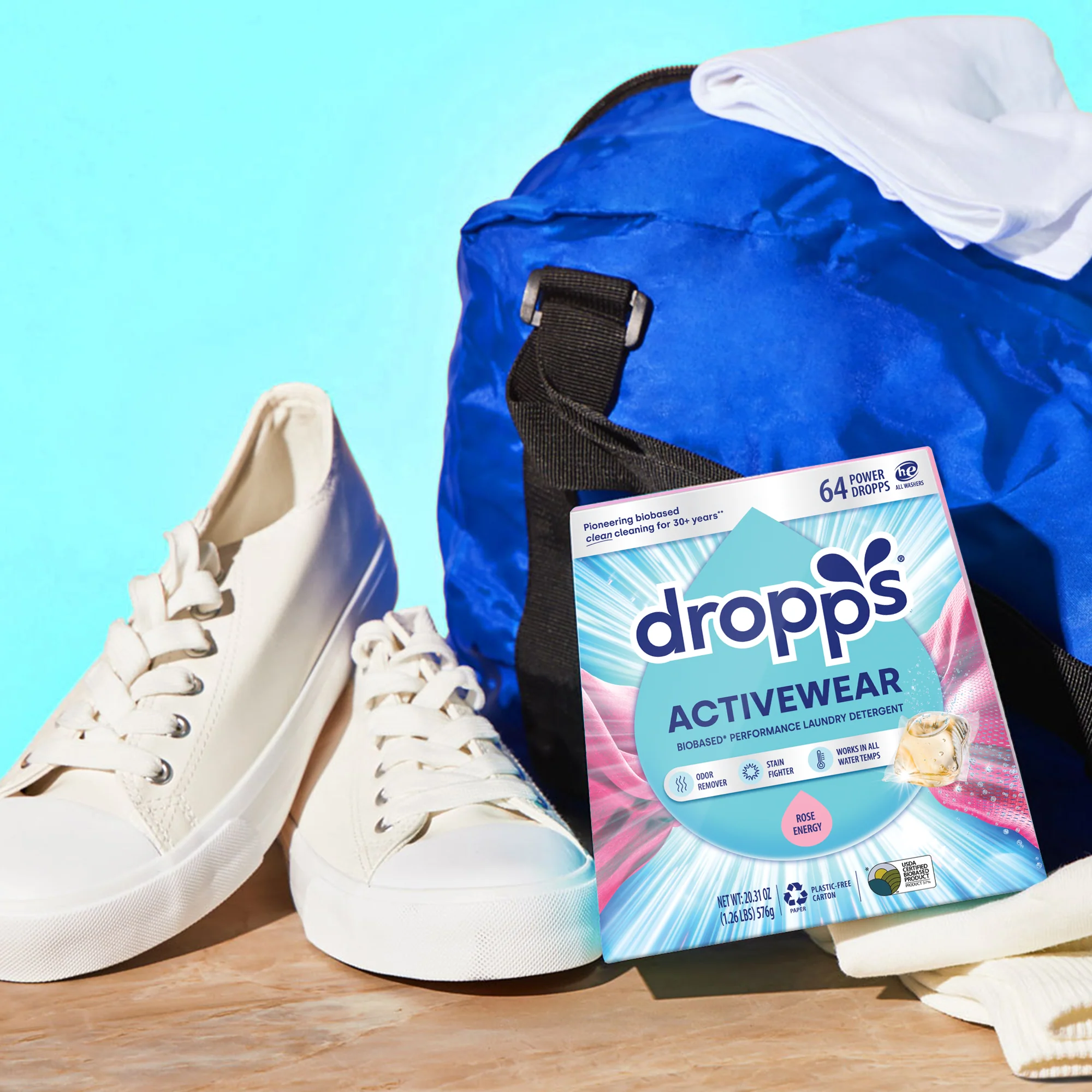 Activewear Laundry Detergent Pods, Rose Energy - Image 3