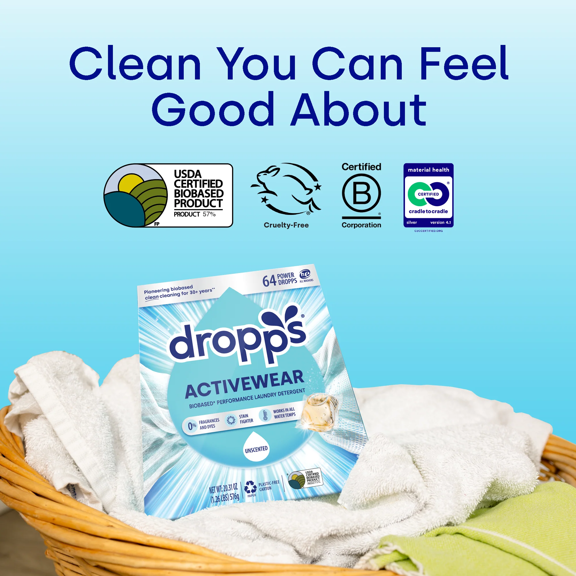 Activewear Laundry Detergent Pods, Unscented - Image 6