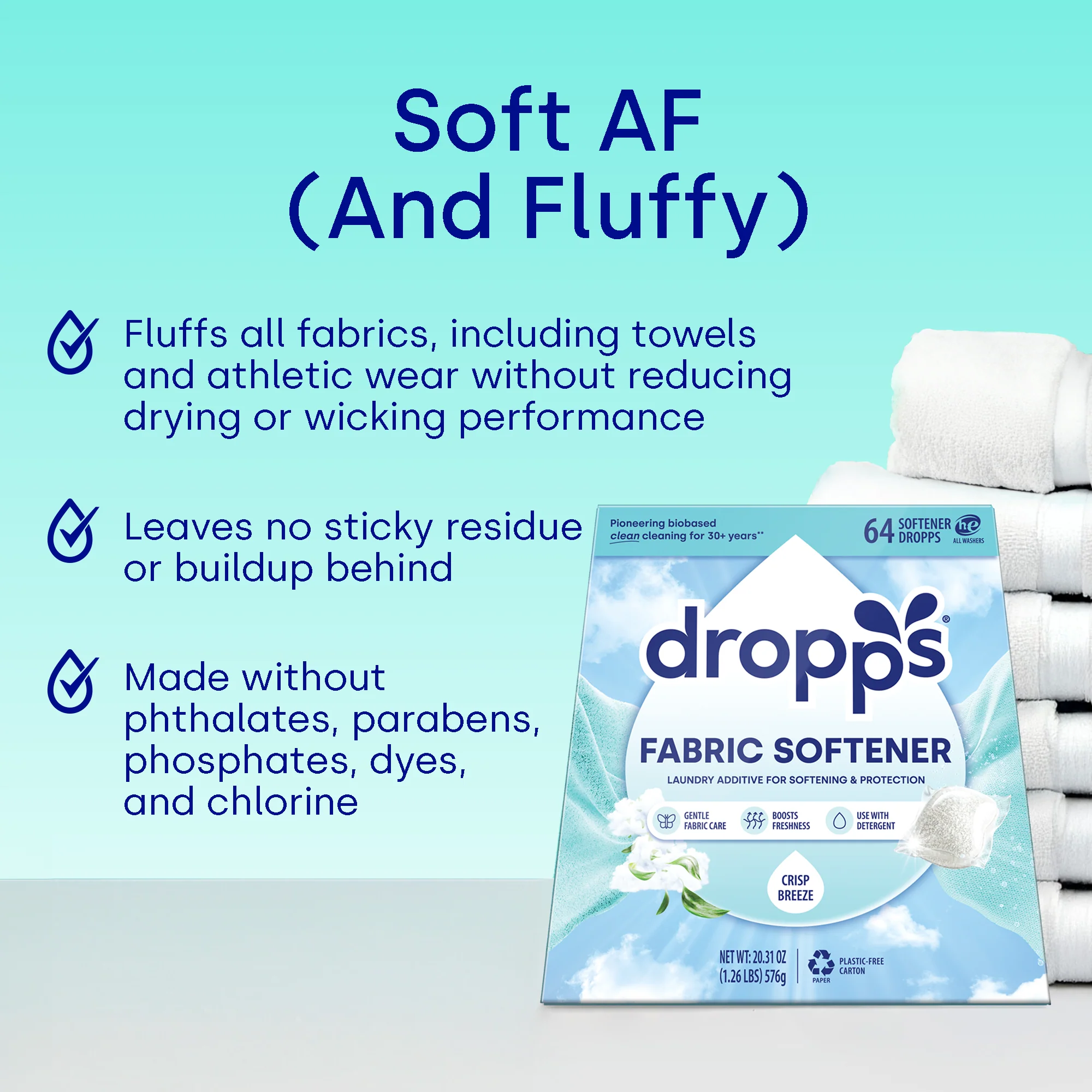 Fabric Softener Pods, Crisp Breeze - Image 5