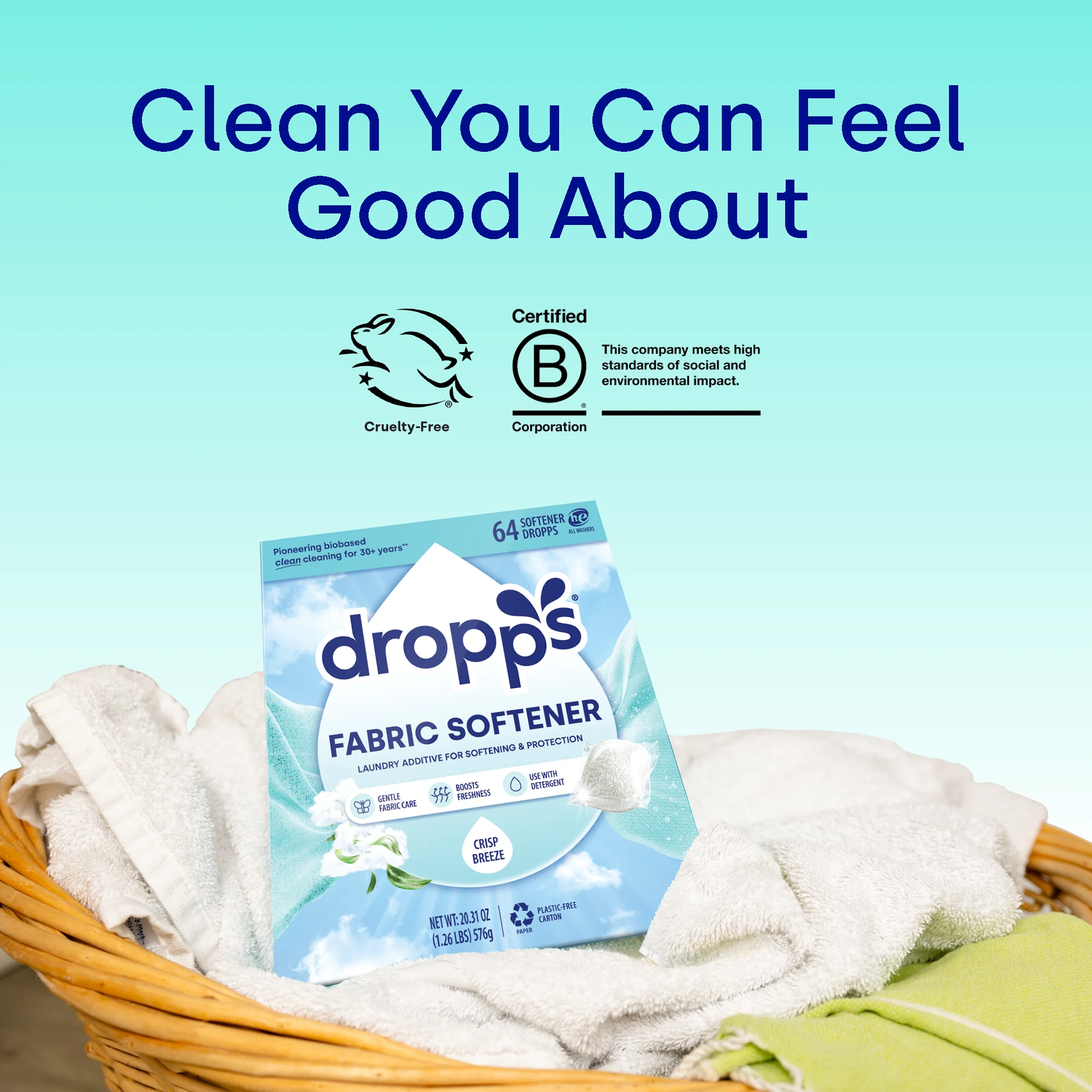 Fabric Softener Pods, Crisp Breeze - Image 6