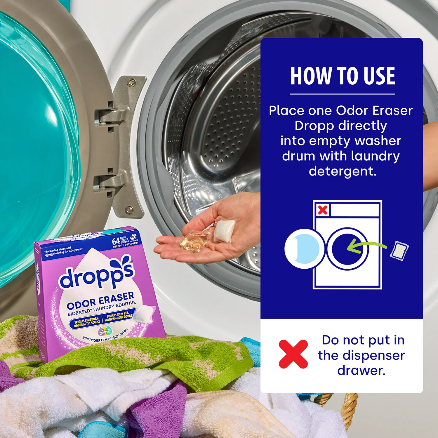 Odor Eraser Biobased Laundry Additive, Lightly Scented - Image 7