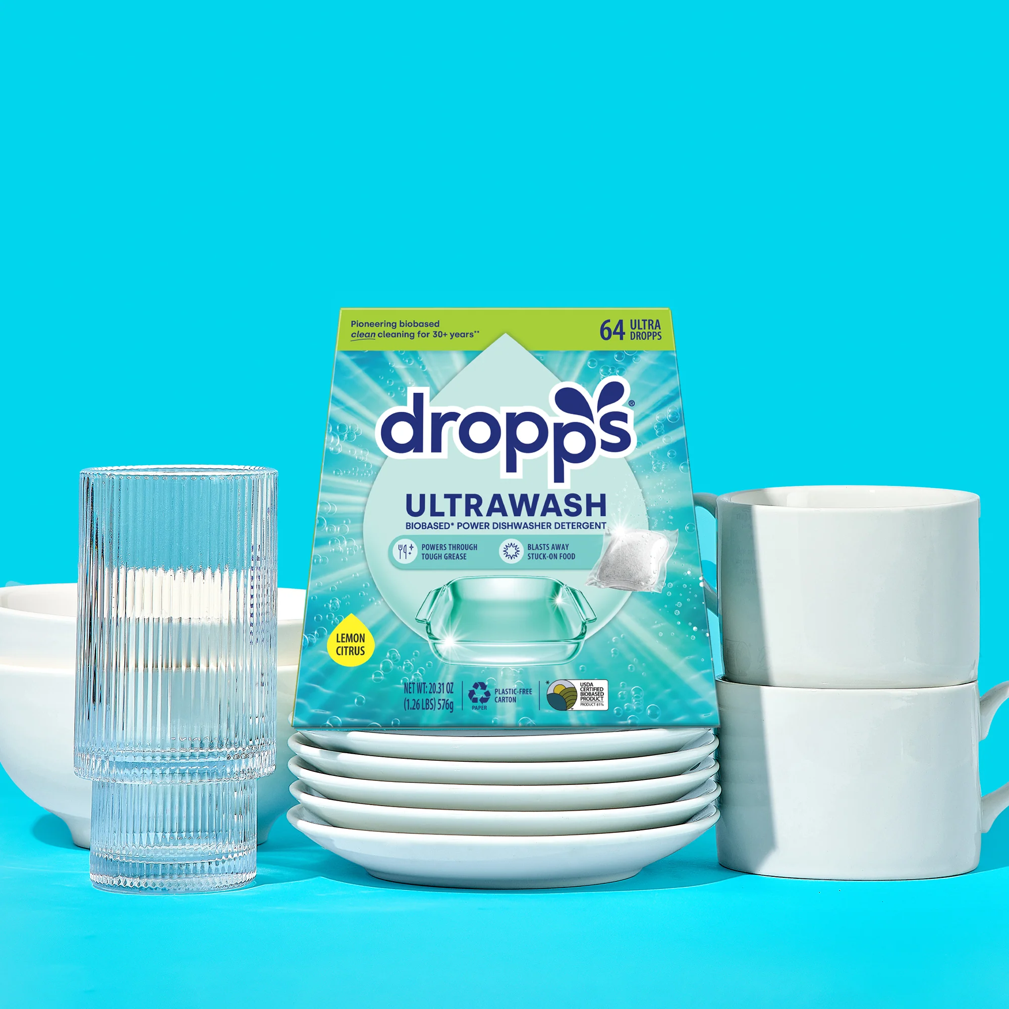 UltraWash Dishwasher Detergent Pods, Lemon Citrus - Image 3