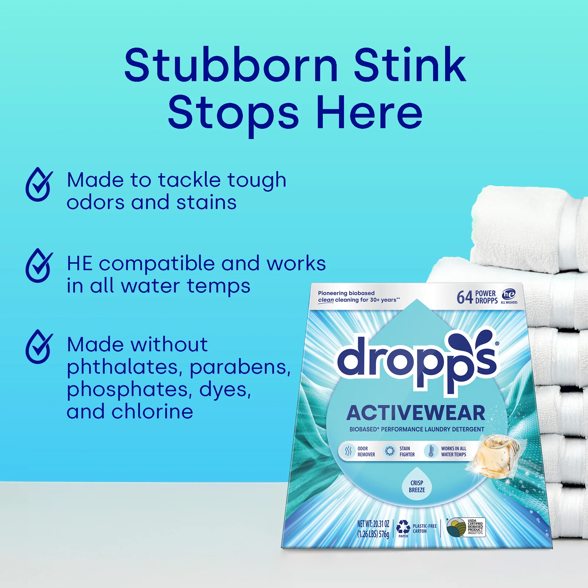 Workout Ready Laundry Duo, Crisp Breeze - Image 3